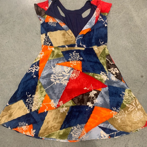 Colorful Patchwork Top - Picture 2 of 3